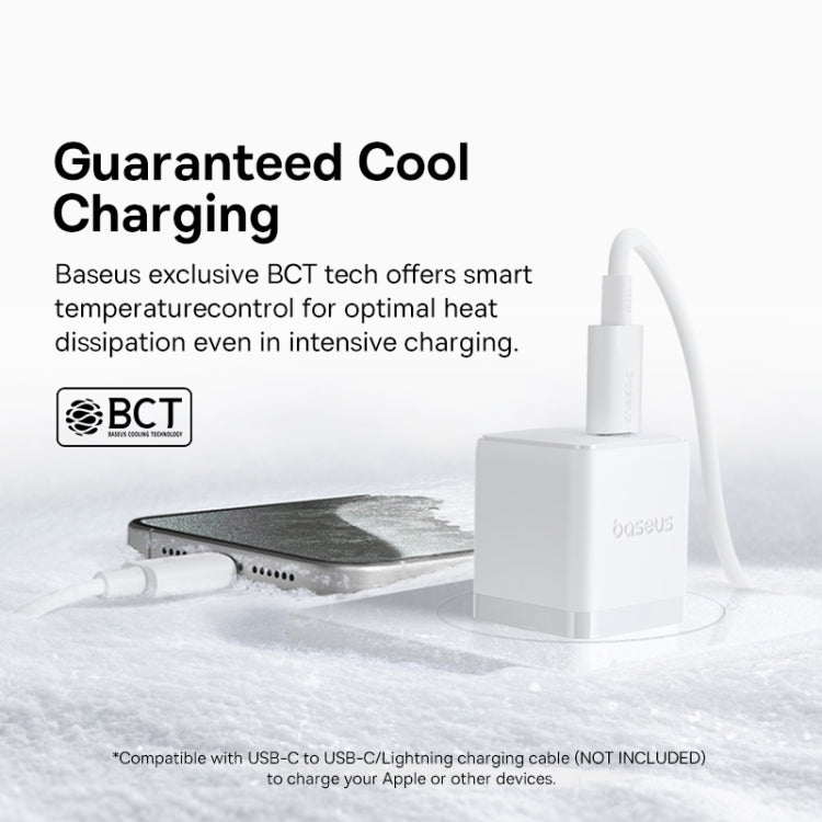 Baseus 1C 20W Type-C Palm Fast Charger, Plug:US Plug