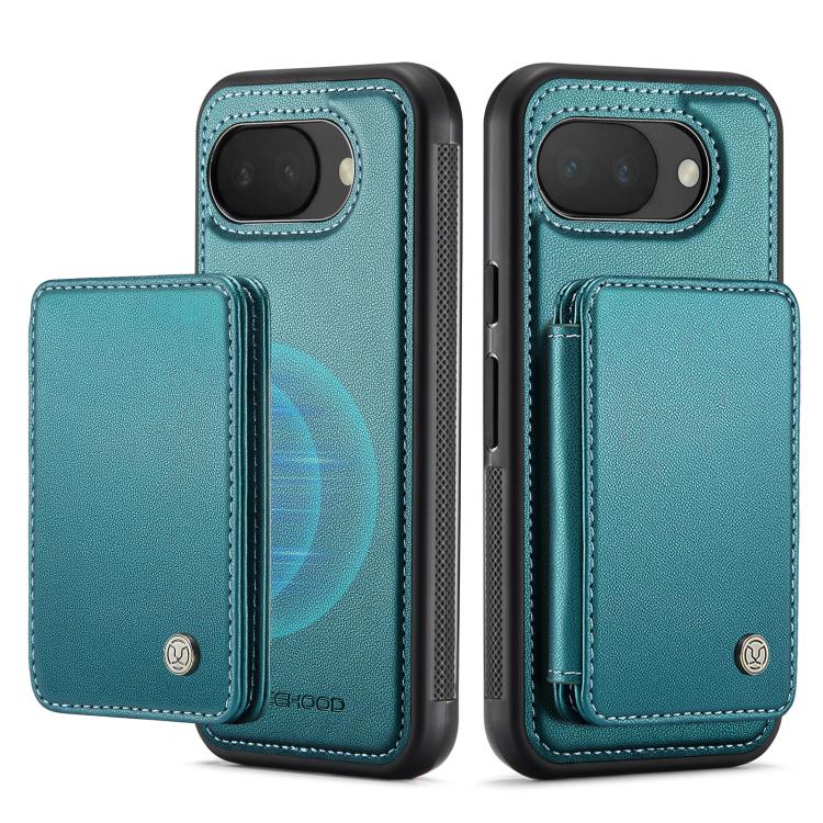 For Google Pixel 10a JEEHOOD J05 Business Magnetic Style RFID Leather Phone Case