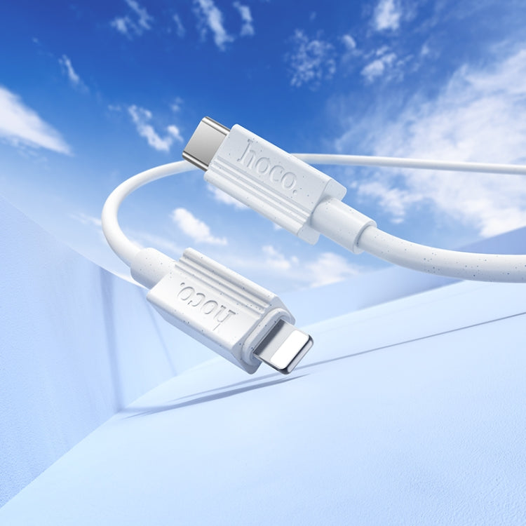 hoco X107 USB-C / Type-C to 8 Pin Favor PD Charging Data Cable, Length:1m