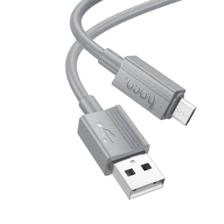 hoco X107 USB to Micro USB Favor 2.4A Charging Data Cable, Length:1m