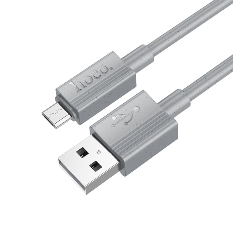 hoco X107 USB to Micro USB Favor 2.4A Charging Data Cable, Length:1m