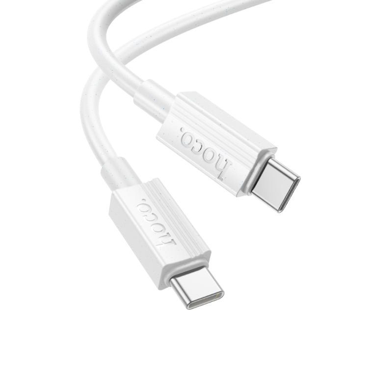 hoco X107 USB-C / Type-C to USB-C / Type-C Favor 60W Charging Data Cable, Length:1m