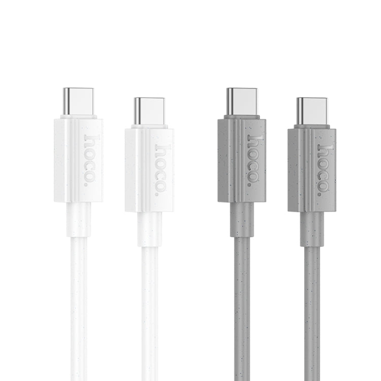 hoco X107 USB-C / Type-C to USB-C / Type-C Favor 60W Charging Data Cable, Length:1m
