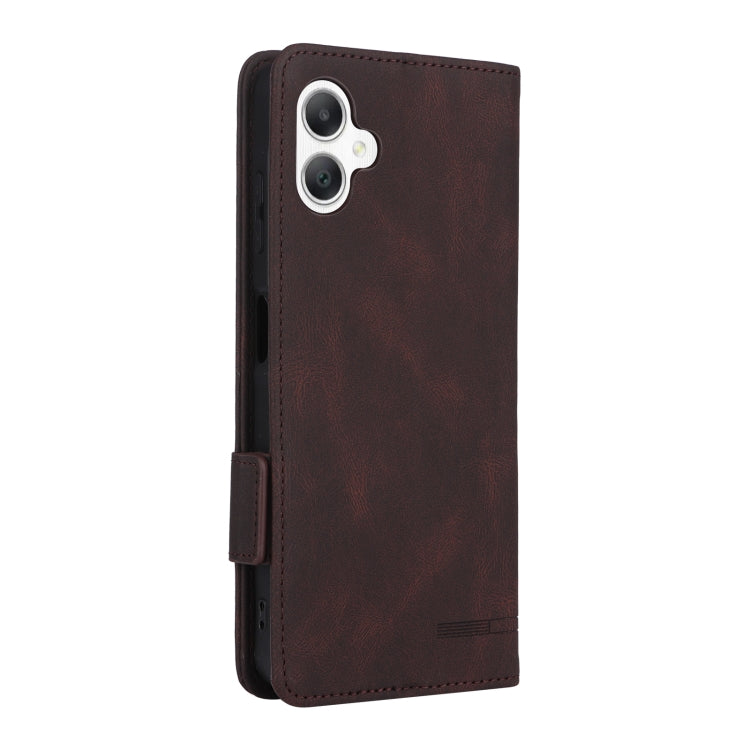 For Samsung Galaxy A06 Magnetic Clasp Leather Phone Case