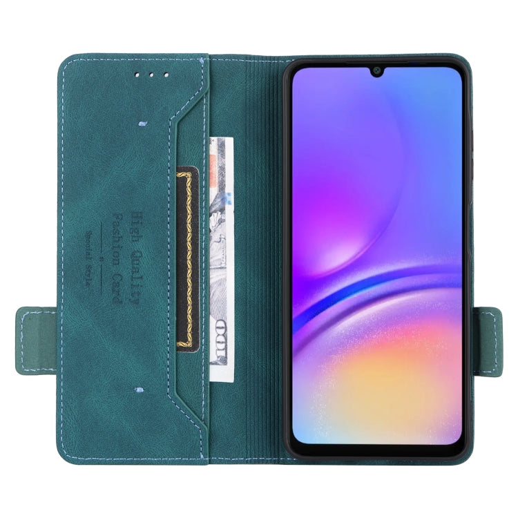 For Samsung Galaxy A06 Magnetic Clasp Leather Phone Case