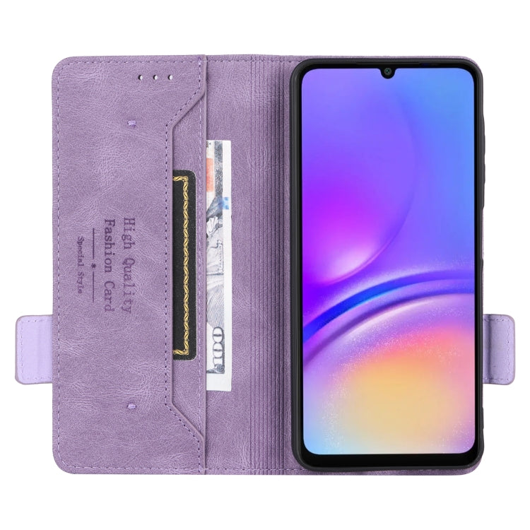For Samsung Galaxy A06 Magnetic Clasp Leather Phone Case