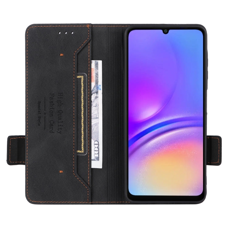 For Samsung Galaxy A06 Magnetic Clasp Leather Phone Case