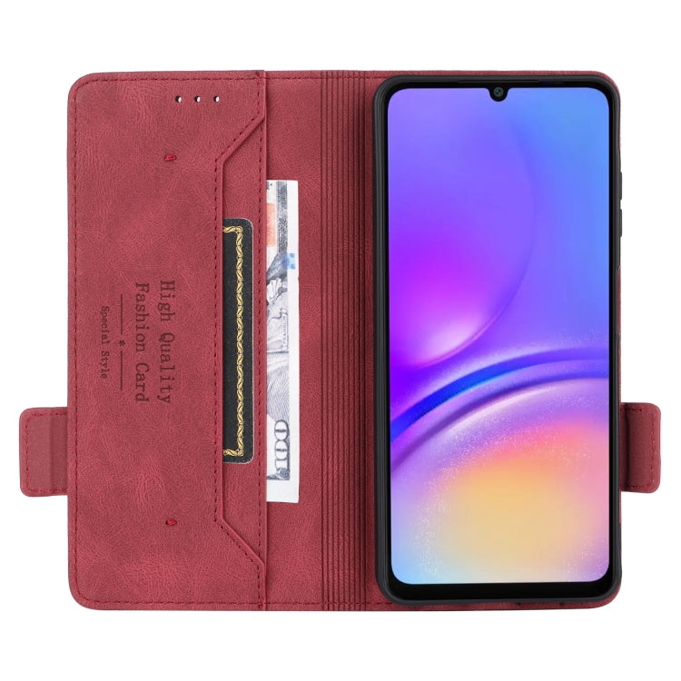 For Samsung Galaxy A06 Magnetic Clasp Leather Phone Case