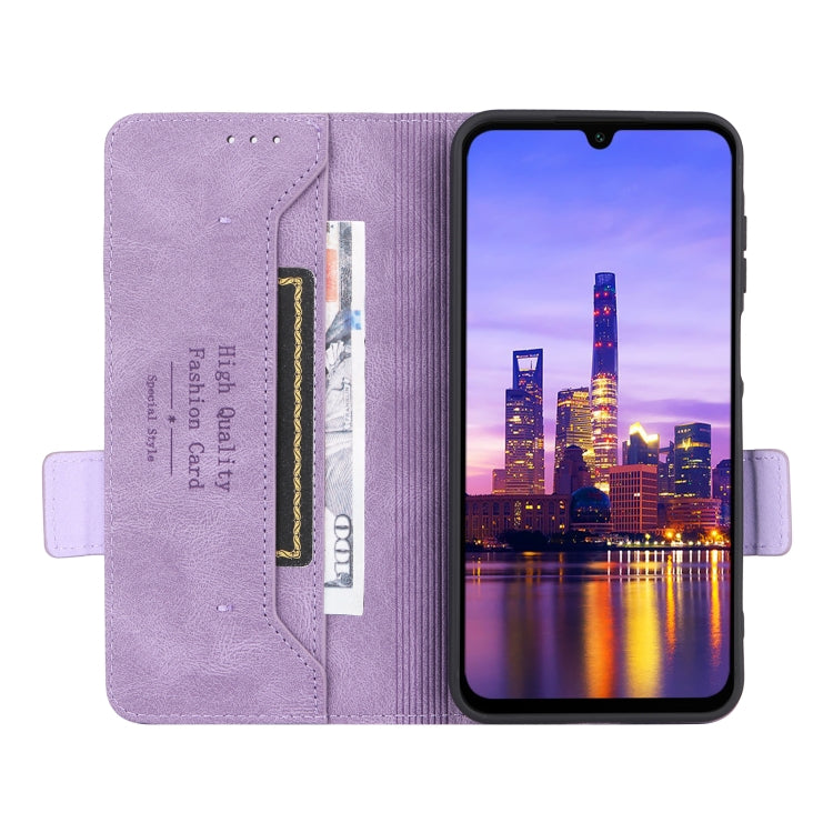 For Samsung Galaxy A16 Magnetic Clasp Leather Phone Case