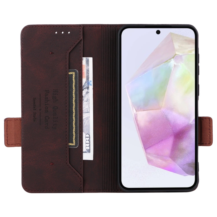 For Samsung Galaxy A36 Magnetic Clasp Leather Phone Case