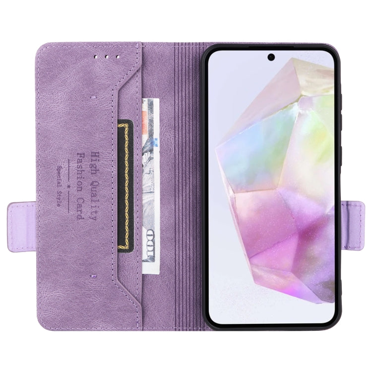 For Samsung Galaxy A36 Magnetic Clasp Leather Phone Case
