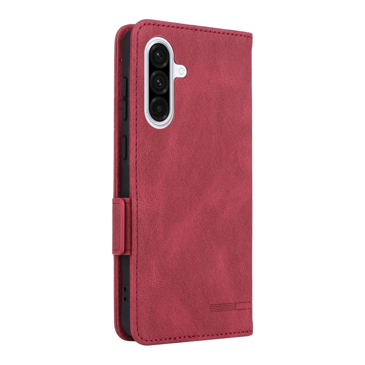 For Samsung Galaxy A36 Magnetic Clasp Leather Phone Case
