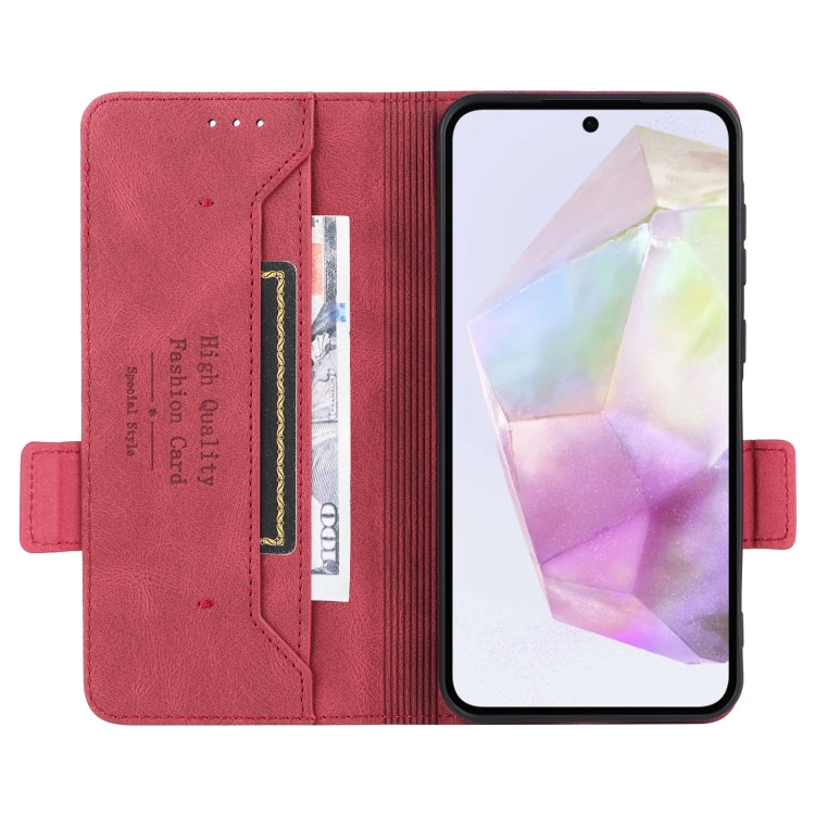 For Samsung Galaxy A36 Magnetic Clasp Leather Phone Case
