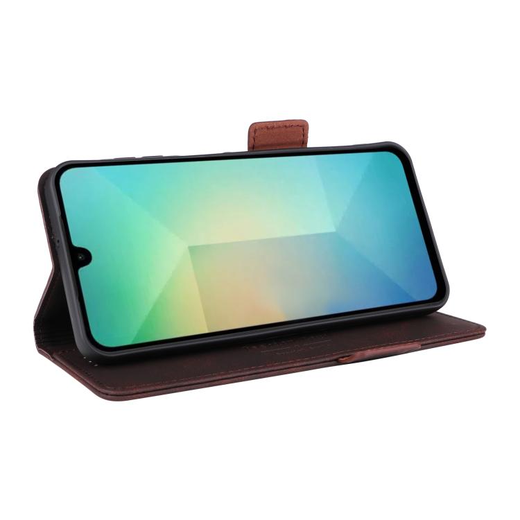 For Samsung Galaxy A26 5G Magnetic Clasp Leather Phone Case