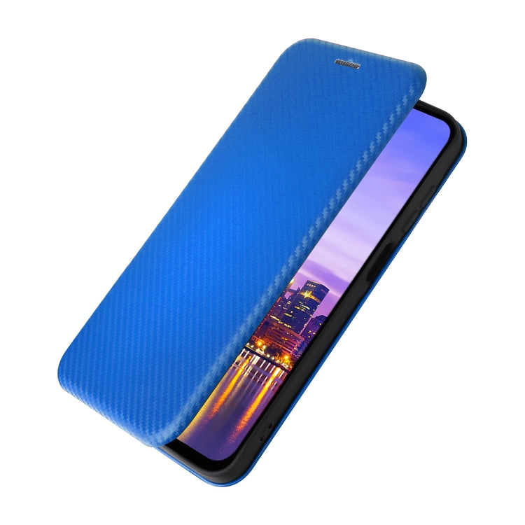 For Samsung Galaxy A16 Carbon Fiber Texture Flip Leather Phone Case