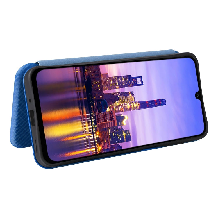 For Samsung Galaxy A16 Carbon Fiber Texture Flip Leather Phone Case