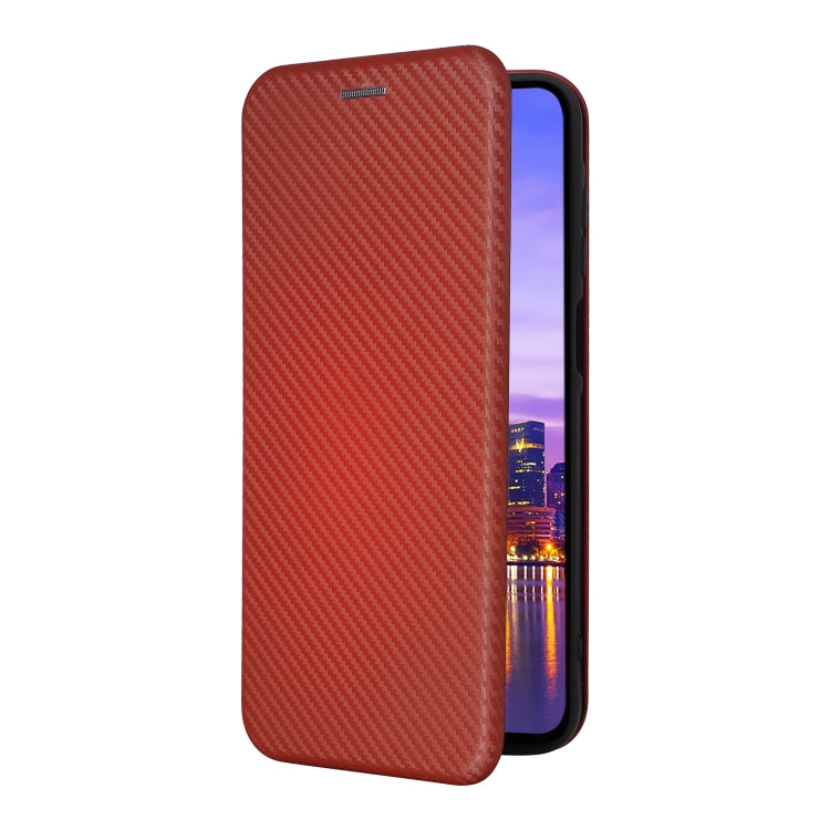 For Samsung Galaxy A16 Carbon Fiber Texture Flip Leather Phone Case