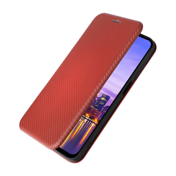 For Samsung Galaxy A16 Carbon Fiber Texture Flip Leather Phone Case