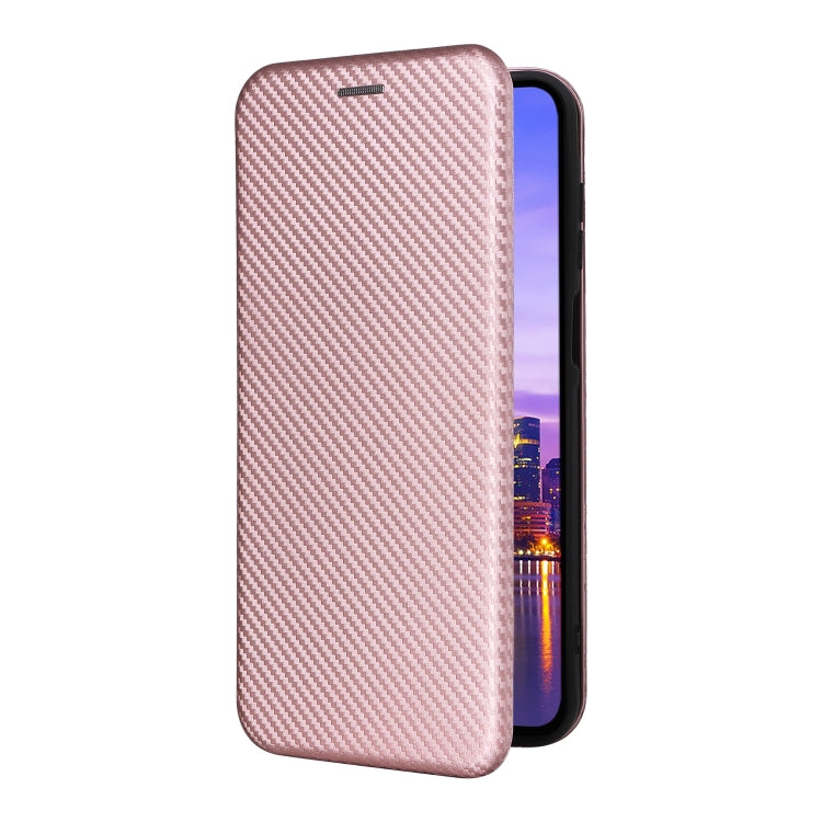 For Samsung Galaxy A16 Carbon Fiber Texture Flip Leather Phone Case