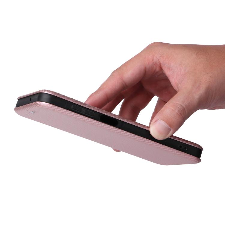 For Samsung Galaxy A26 5G Carbon Fiber Texture Flip Leather Phone Case