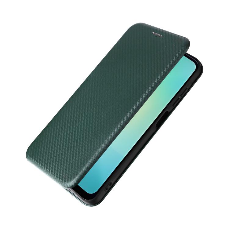 For Samsung Galaxy A26 5G Carbon Fiber Texture Flip Leather Phone Case