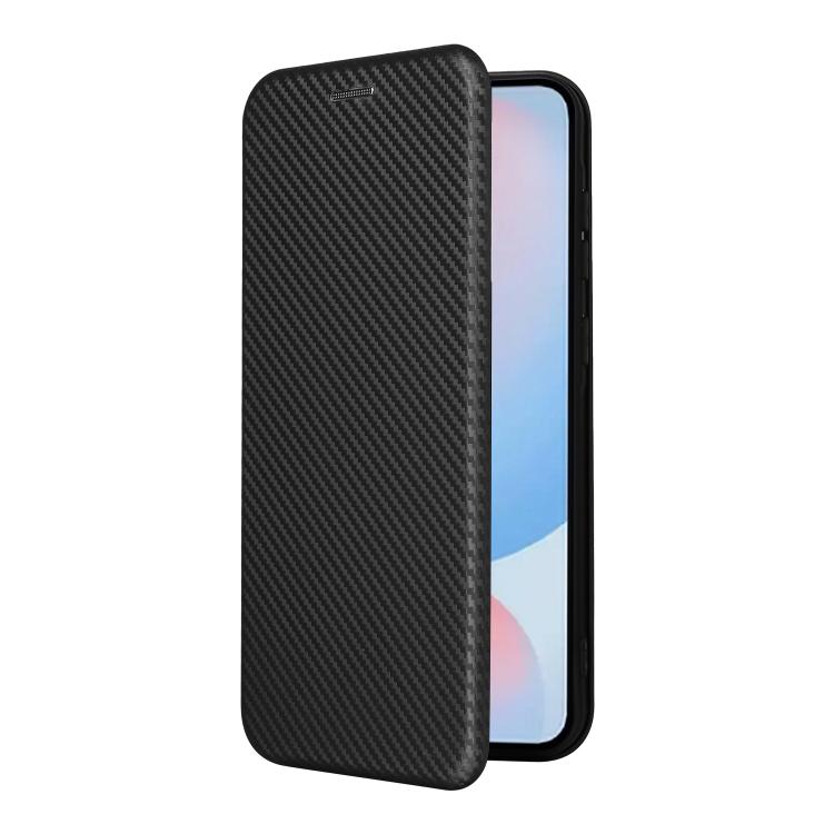 For Samsung Galaxy A56 5G Carbon Fiber Texture Flip Leather Phone Case