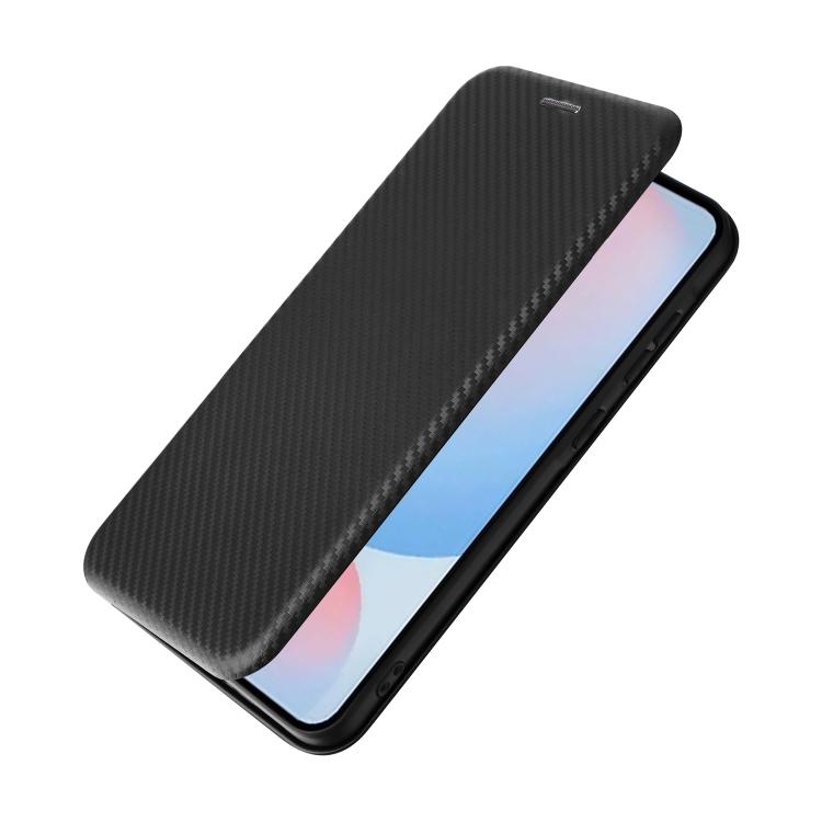 For Samsung Galaxy A56 5G Carbon Fiber Texture Flip Leather Phone Case