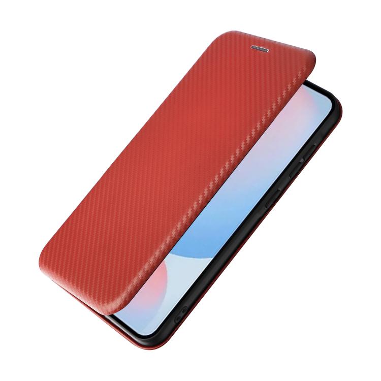 For Samsung Galaxy A56 5G Carbon Fiber Texture Flip Leather Phone Case