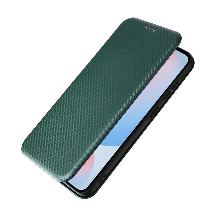 For Samsung Galaxy A56 5G Carbon Fiber Texture Flip Leather Phone Case