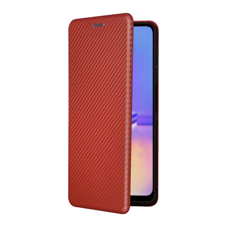 For Samsung Galaxy A07 4G Carbon Fiber Texture Flip Leather Phone Case