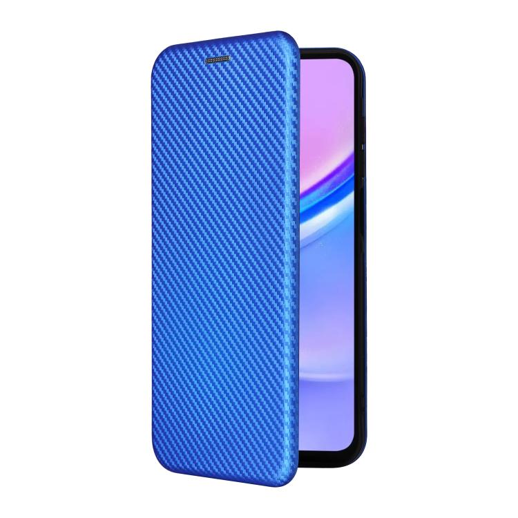 For Samsung Galaxy A17 5G Carbon Fiber Texture Flip Leather Phone Case