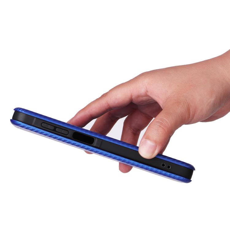 For Samsung Galaxy A17 5G Carbon Fiber Texture Flip Leather Phone Case