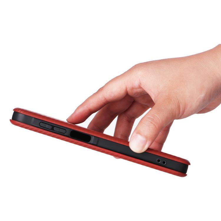 For Samsung Galaxy A17 5G Carbon Fiber Texture Flip Leather Phone Case