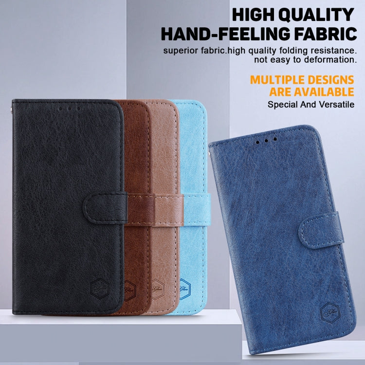 For Samsung Galaxy A16 5G Skin Feeling Oil Leather Texture PU + TPU Phone Case
