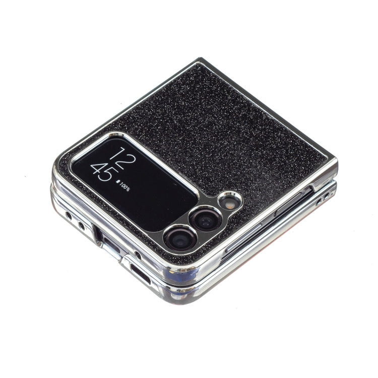 For Samsung Galaxy Z Flip3 Electroplating Rhombic Glitter PU Phone Case