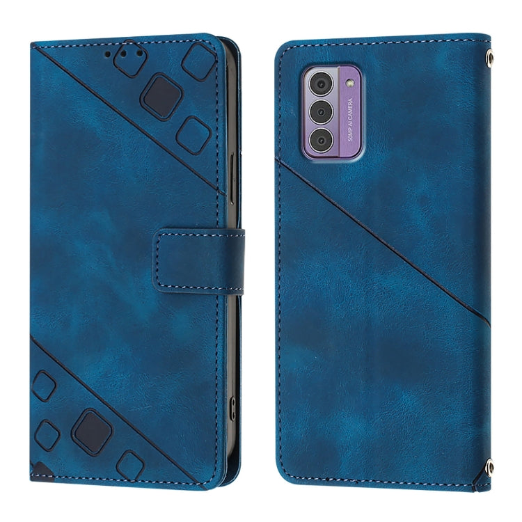 For Nokia G42 / G310 Skin Feel Embossed Leather Phone Case