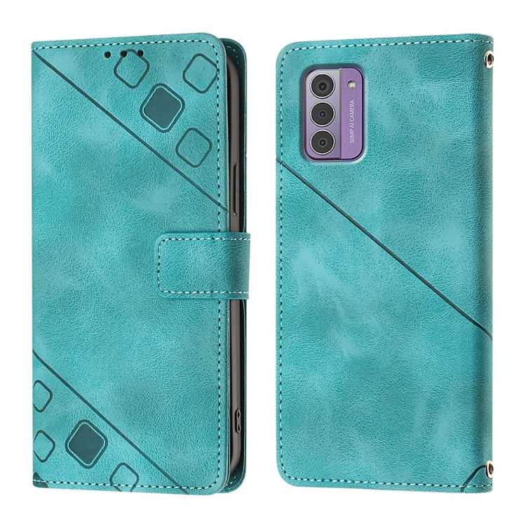 For Nokia G42 / G310 Skin Feel Embossed Leather Phone Case