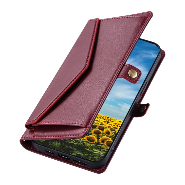 For OPPO A60 Wallet Multi-card Slot Leather Phone Case with Lanyard