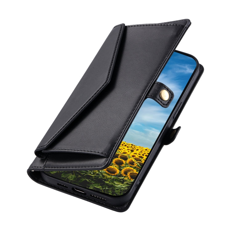 For OPPO A60 Wallet Multi-card Slot Leather Phone Case with Lanyard