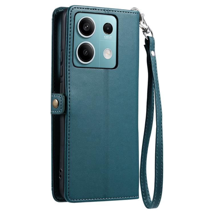 For Motorola Edge 60 Fusion Wallet Multi-card Slot Leather Phone Case with Lanyard