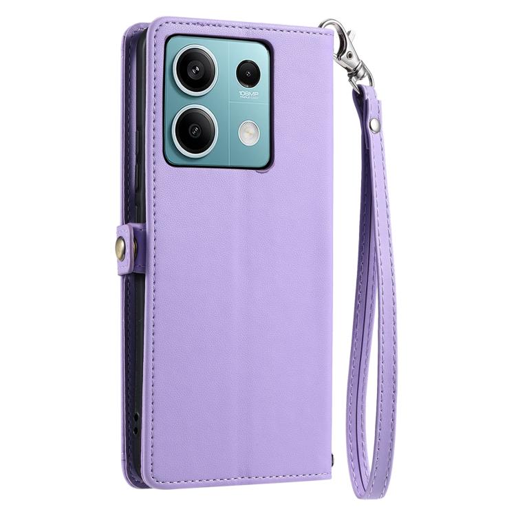 For Motorola Edge 60 Fusion Wallet Multi-card Slot Leather Phone Case with Lanyard