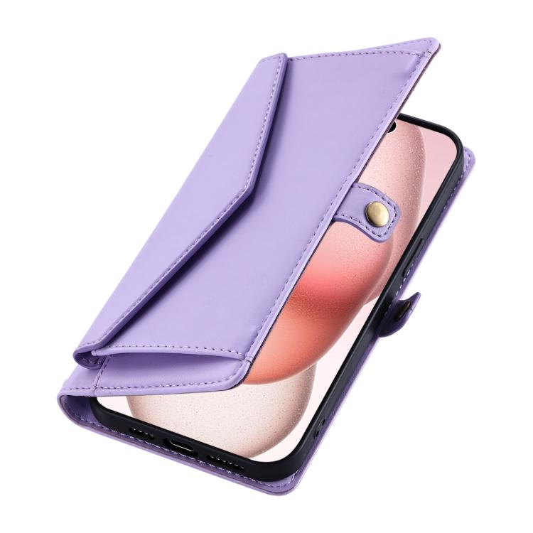 For Motorola Edge 60 Pro Wallet Multi-card Slot Leather Phone Case with Lanyard
