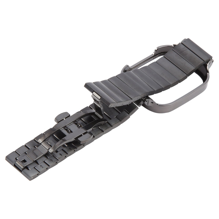For Redmi Watch 3 Lite Frame Integrated One-bead Stainless Steel Watch Band
