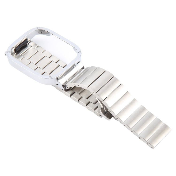 For Redmi Watch 3 Lite Frame Integrated One-bead Stainless Steel Watch Band