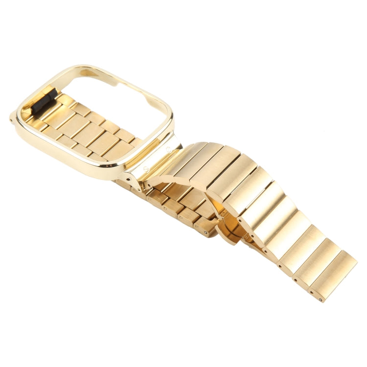 For Redmi Watch 3 Lite Frame Integrated One-bead Stainless Steel Watch Band