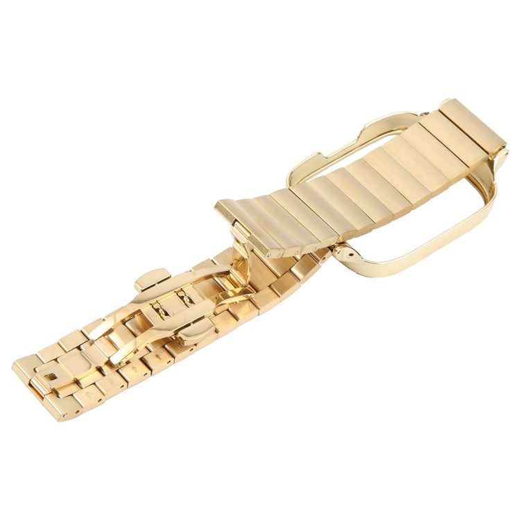 For Redmi Watch 3 Lite Frame Integrated One-bead Stainless Steel Watch Band
