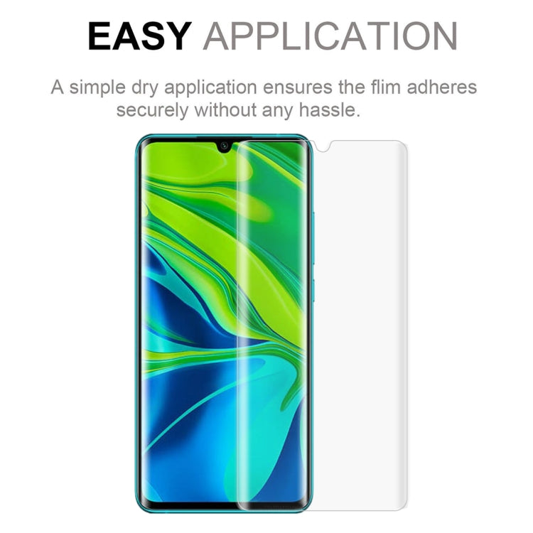 For Xiaomi Mi CC9 Pro 2 PCS 3D Curved Silk-screen PET Full Coverage Protective Film(Transparent)