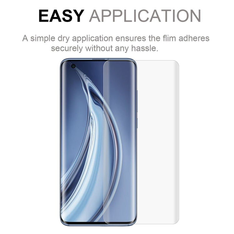 For Xiaomi Mi 10 / 10 Pro 2 PCS 3D Curved Silk-screen PET Full Coverage Protective Film(Transparent)