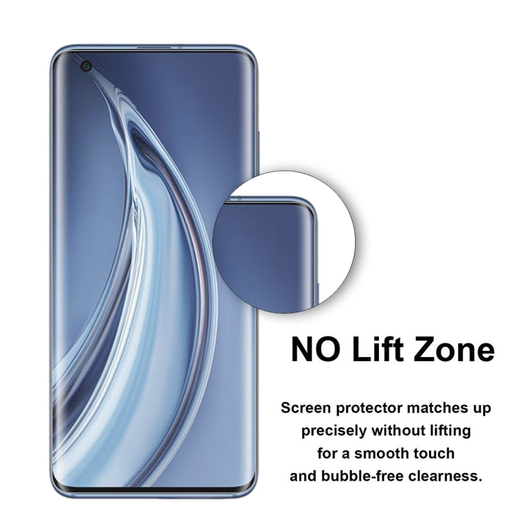For Xiaomi Mi 10 / 10 Pro 2 PCS 3D Curved Silk-screen PET Full Coverage Protective Film(Transparent)