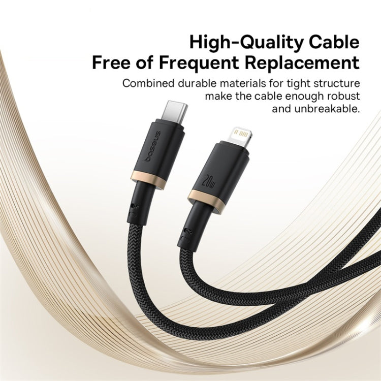 Baseus Dura Series USB-C / Type-C to 8 Pin 20W Fast Charging Cable, Length:2m